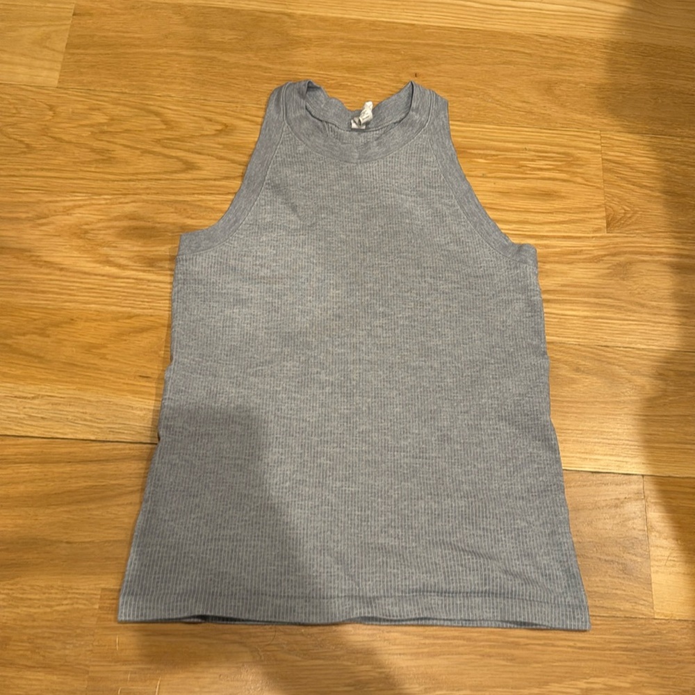 ATHLETA ribbed race back tank